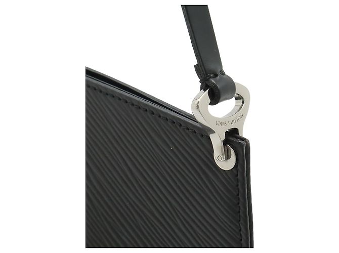 Borsa a tracolla Louis Vuitton Epi Demi Lune nera Nero - vista 5