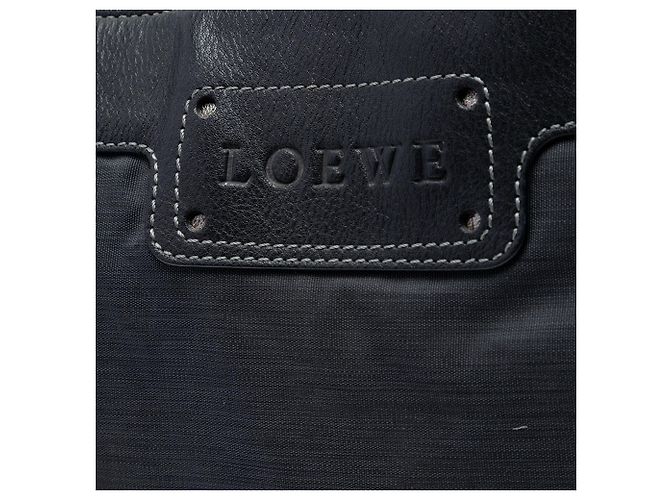 Borsa a tracolla LOEWE Nylon Anagram nera Nero - vista 5