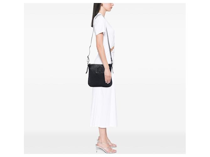 Borsa a tracolla LOEWE Nylon Anagram nera Nero - vista 6