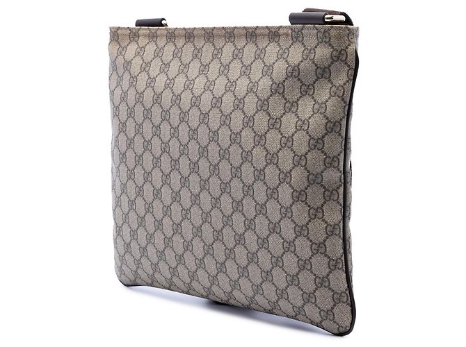 Borsa a tracolla Gucci GG Supreme beige - vista 2