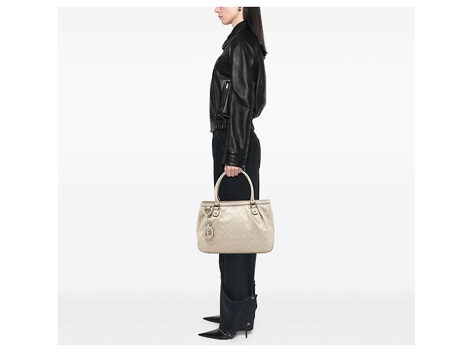 Tote Gucci Guccissima Sukey marrone - vista 6
