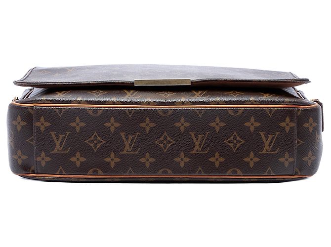 Borsa a tracolla Louis Vuitton Monogram Abbesses marrone - vista 3