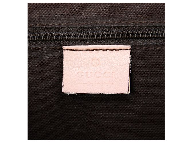 Borsa a tracolla Abbey D Ring in tela GG Gucci rosa - vista 5