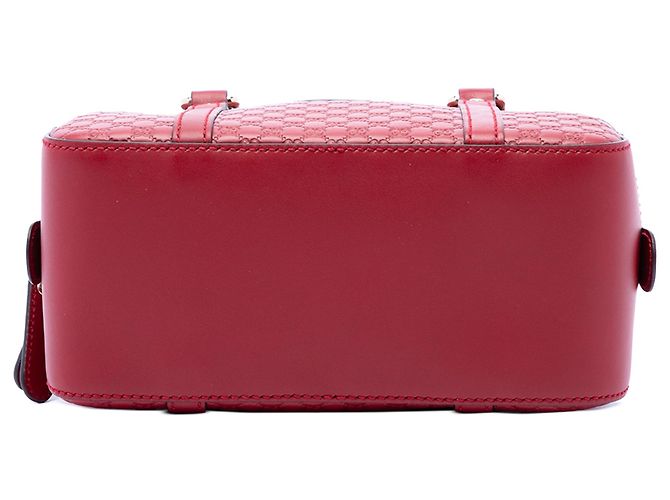 Borsa Gucci Small Microguccissima Bree rossa Rosso - vista 3