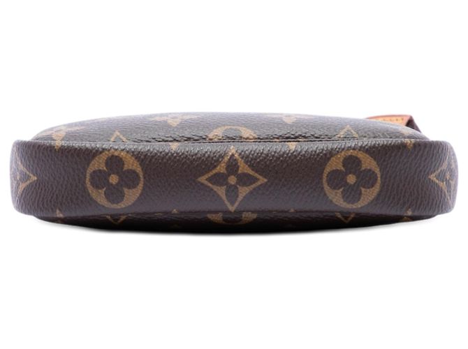 Borsa Louis Vuitton Monogram Mini Pochette Accessoires marrone - vista 3
