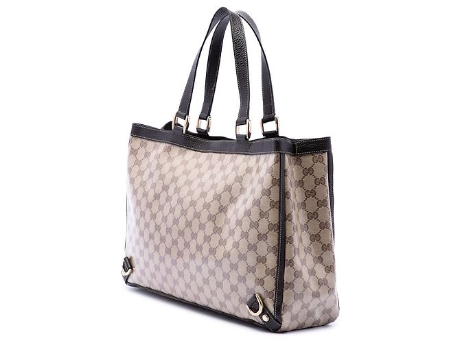Tote Abbey GG Crystal D Ring beige Gucci - vista 2