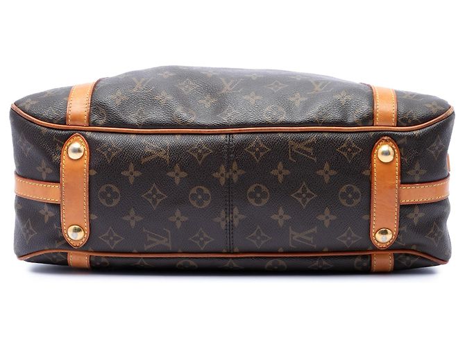 Borsa a tracolla Louis Vuitton Monogram Stresa GM marrone - vista 3