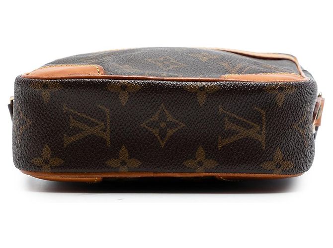 Borsa a tracolla Louis Vuitton Monogram Danube marrone - vista 3