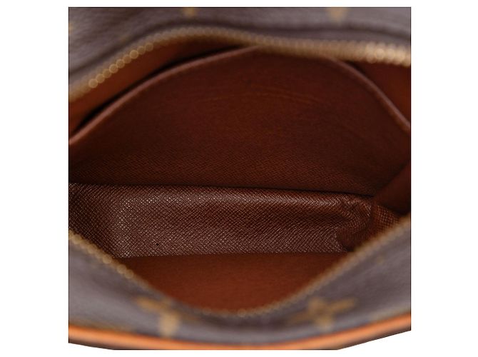 Borsa a tracolla Louis Vuitton Monogram Danube marrone - vista 4