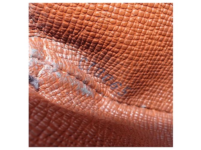 Monedero Redondo Monogram Marrón Louis Vuitton Castaño - vista 5