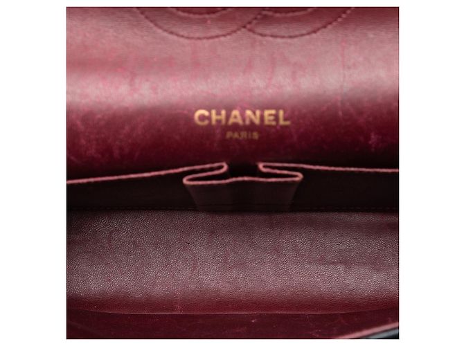 Borsa a tracolla Chanel Medium CC Quilted Lambskin Bijoux Chain Double Flap nera Nero - vista 4