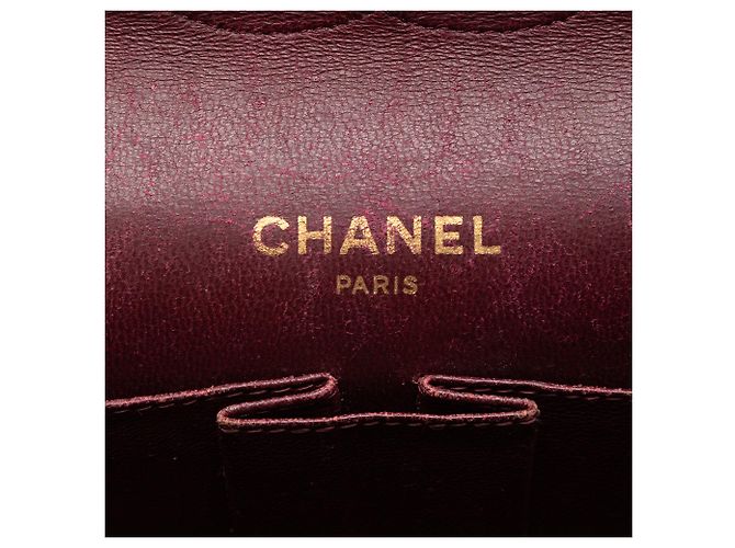 Borsa a tracolla Chanel Medium CC Quilted Lambskin Bijoux Chain Double Flap nera Nero - vista 5