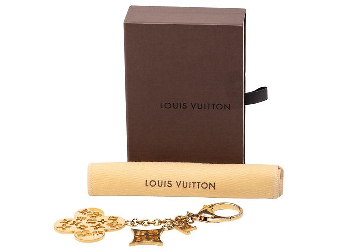 Portachiavi e Charm per Borsa Louis Vuitton Monogram Ivy Flower Placcato Oro D'oro - vista 6