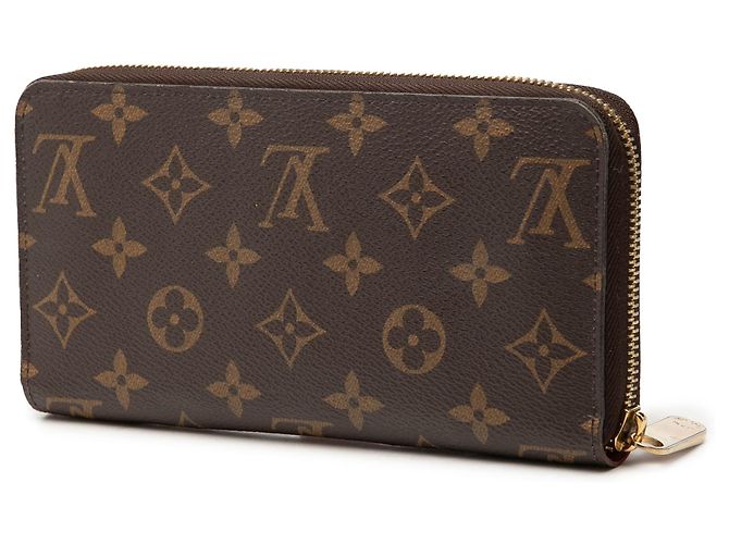 Cartera larga Zippy Illustre Monogram Evasion marrón Louis Vuitton Castaño - vista 2