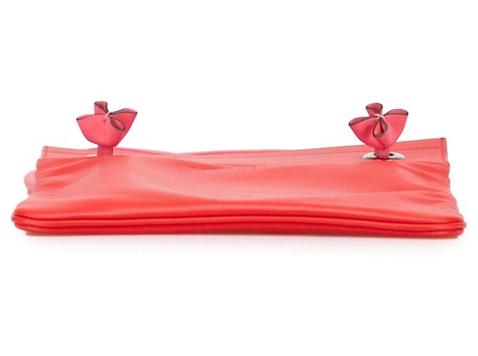 Mini borsa Aline in pelle Swift rossa Hermès Rosso - vista 3