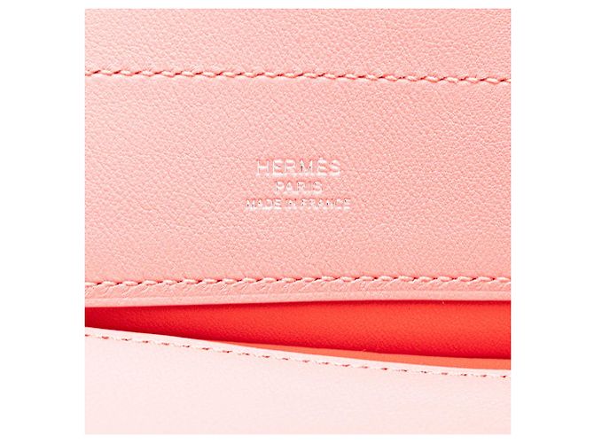 Mini borsa Aline in pelle Swift rossa Hermès Rosso - vista 5