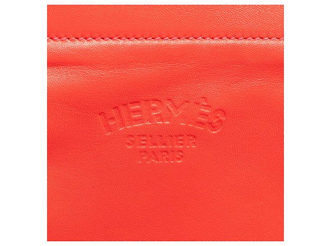 Mini borsa Aline in pelle Swift rossa Hermès Rosso - vista 6