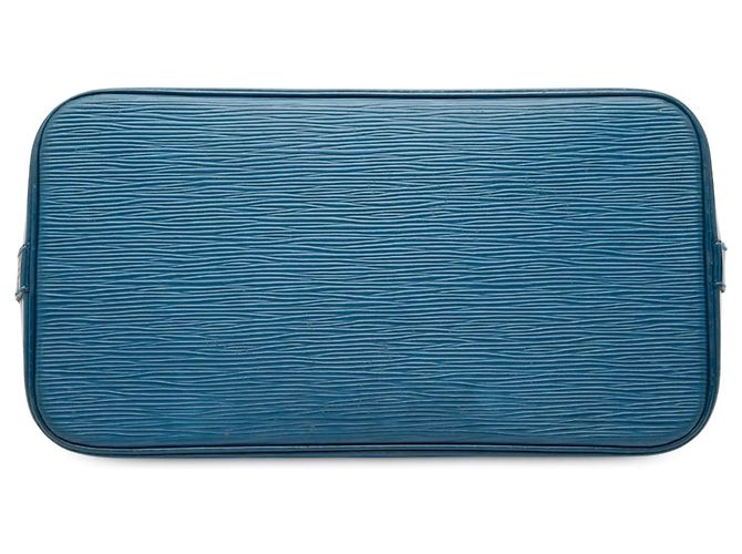 Borsa Louis Vuitton Epi Alma PM blu - vista 3