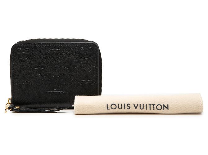 Portafoglio Zippy Monogram Empreinte nero Louis Vuitton - vista 8