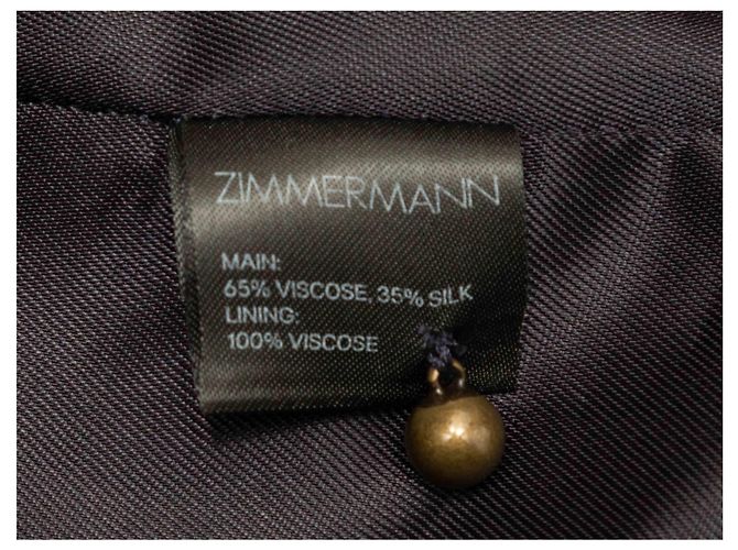 Zimmermann Polka Dot Halterkleid Schwarz & Beige Größe US 2 - Ansicht 5