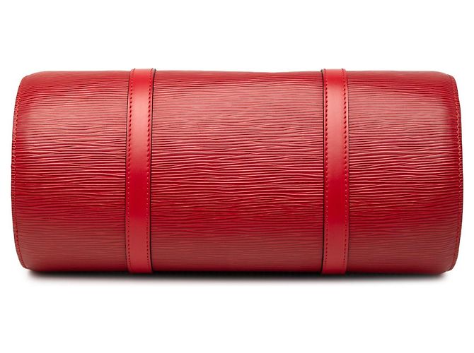 Borsa Louis Vuitton Epi Soufflot rossa Rosso - vista 3