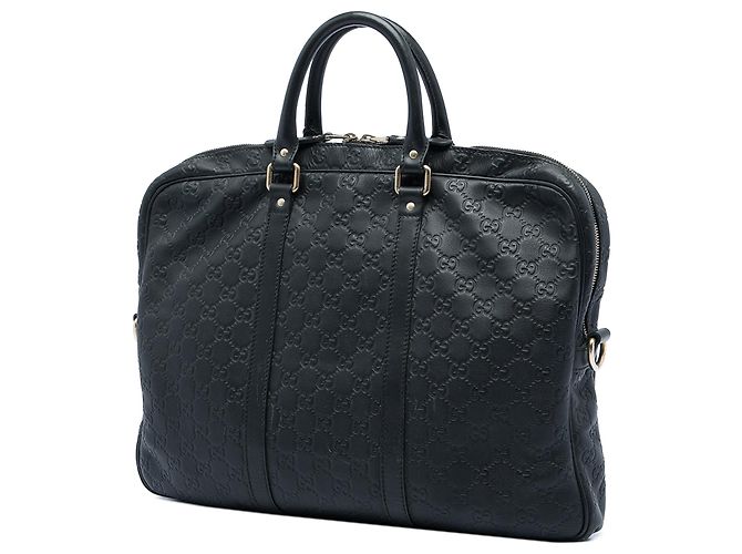 Borsa Business Gucci Guccissima nera - vista 2