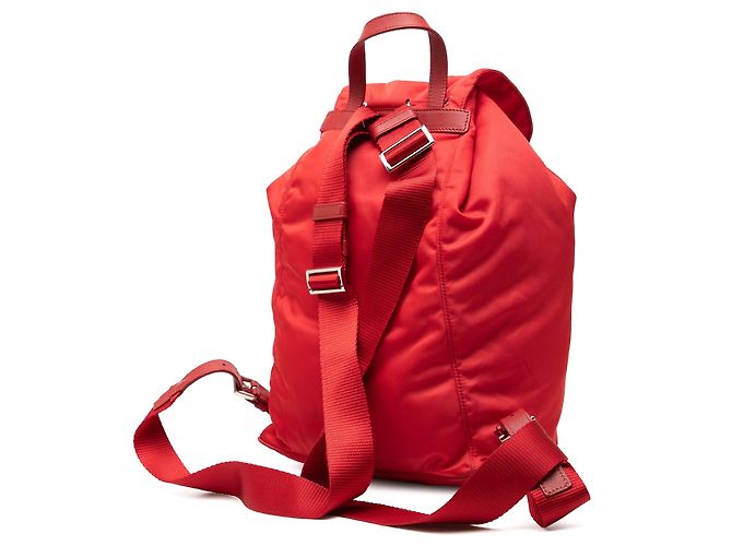 Zaino Prada Tessuto rosso - vista 2