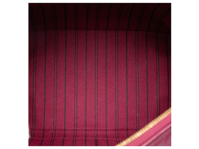 Borsa rossa Louis Vuitton Monogram Empreinte Speedy Bandouliere 25 Rosso - vista 4