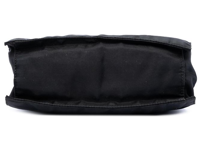 Borsa a tracolla con catena Prada Tessuto Kisslock Frame nera Nero - vista 3