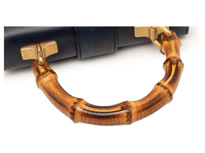 Borsa Dionysus Mini in vitello Web blu Gucci - vista 6
