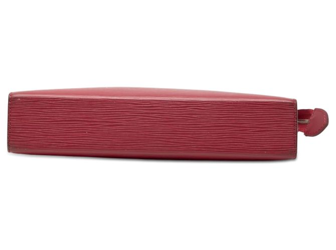 Pochette e Clutch Bag 26 in Epi Toile rosso Louis Vuitton - vista 3