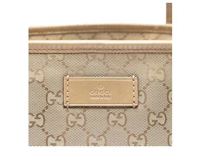 Tote Gucci Medium GG Imprimé Oro D'oro - vista 5