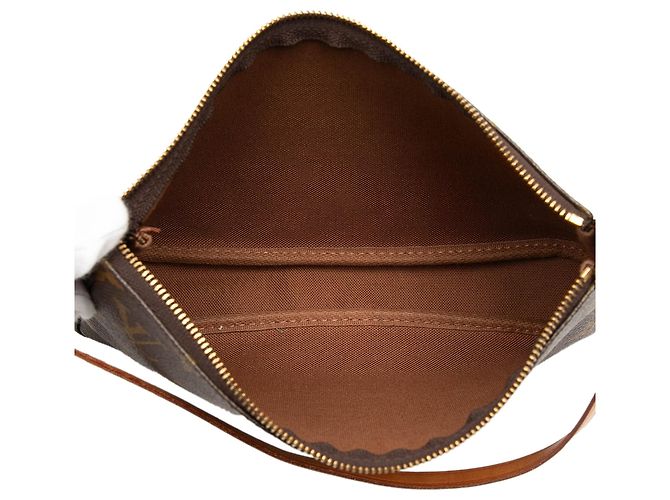Borsa a tracolla Louis Vuitton Monogram Pochette Accessoires marrone - vista 4