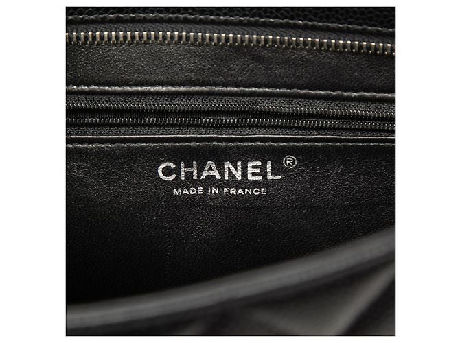 Tote Chanel Caviar Medallion nero - vista 5