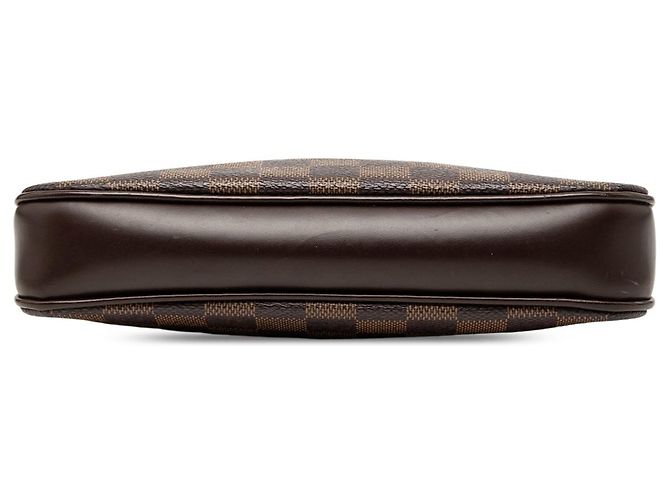 Borsa a tracolla Louis Vuitton Damier Ebene Navona marrone - vista 3