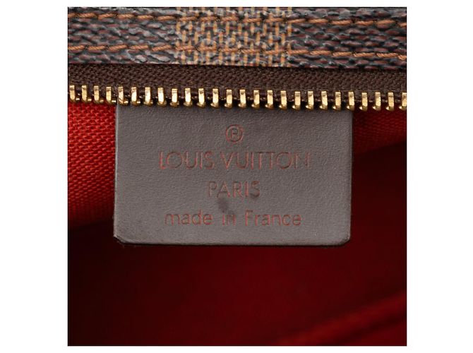 Borsa a tracolla Louis Vuitton Damier Ebene Navona marrone - vista 5