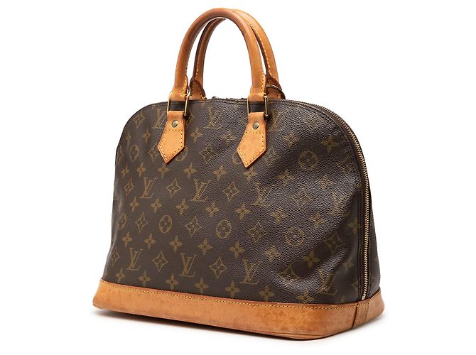 Borsa Louis Vuitton Monogram Alma PM marrone - vista 2