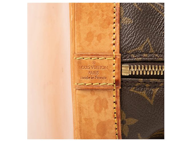 Borsa Louis Vuitton Monogram Alma PM marrone - vista 5