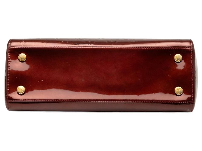 Borsa Louis Vuitton Monogram Vernis Brea MM rossa Rosso - vista 3