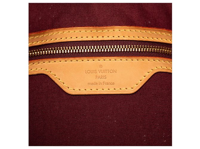 Borsa Louis Vuitton Monogram Vernis Brea MM rossa Rosso - vista 5