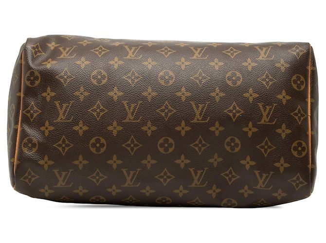 Borsa Boston Louis Vuitton Monogram Speedy 35 marrone - vista 3