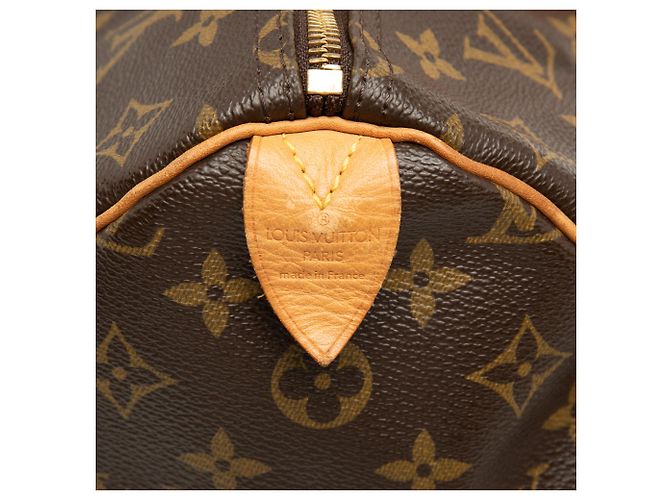 Borsa Boston Louis Vuitton Monogram Speedy 35 marrone - vista 5