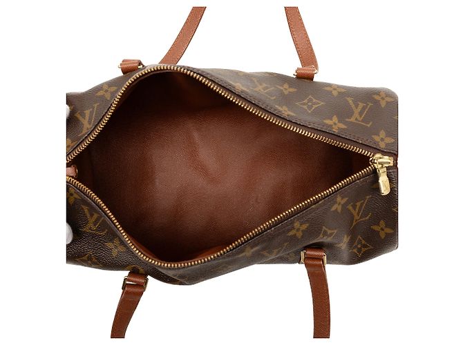 Borsa Louis Vuitton Monogram Papillon 30 marrone - vista 4