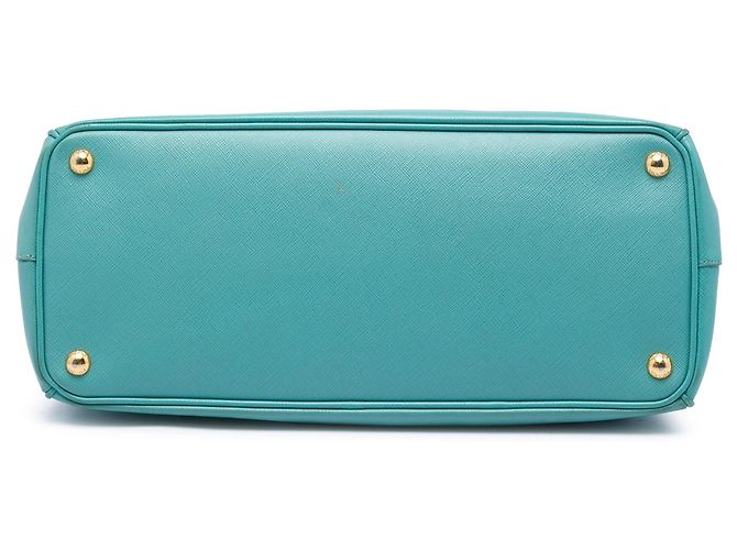 Bolso Tote Prada Large Saffiano Lux Galleria Double Zip Azul - vista 3