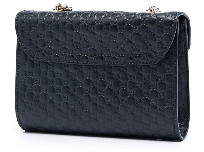 Borsa a tracolla Emily Mini Microguccissima nera di Gucci Nero - vista 2