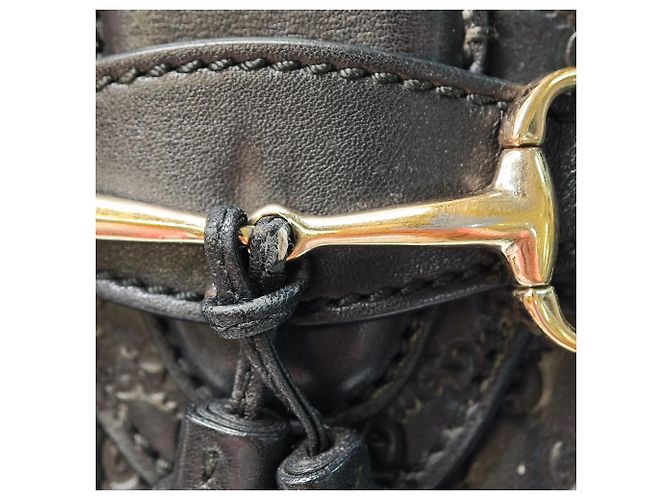 Borsa a tracolla Emily Mini Microguccissima nera di Gucci Nero - vista 5