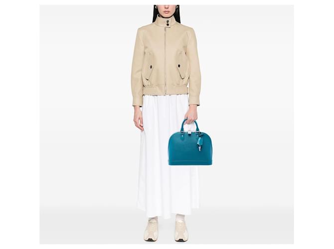 Borsa Louis Vuitton Epi Alma PM Blu - vista 6