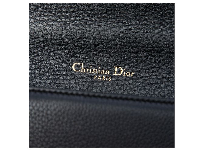 Borsa a tracolla Diorama in pelle di vitello nera Dior Medium Nero - vista 5