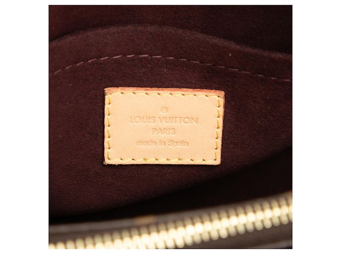 Borsa Louis Vuitton Monogram Montaigne BB marrone - vista 5