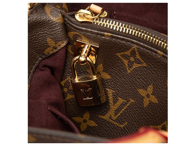 Borsa Louis Vuitton Monogram Montaigne BB marrone - vista 6